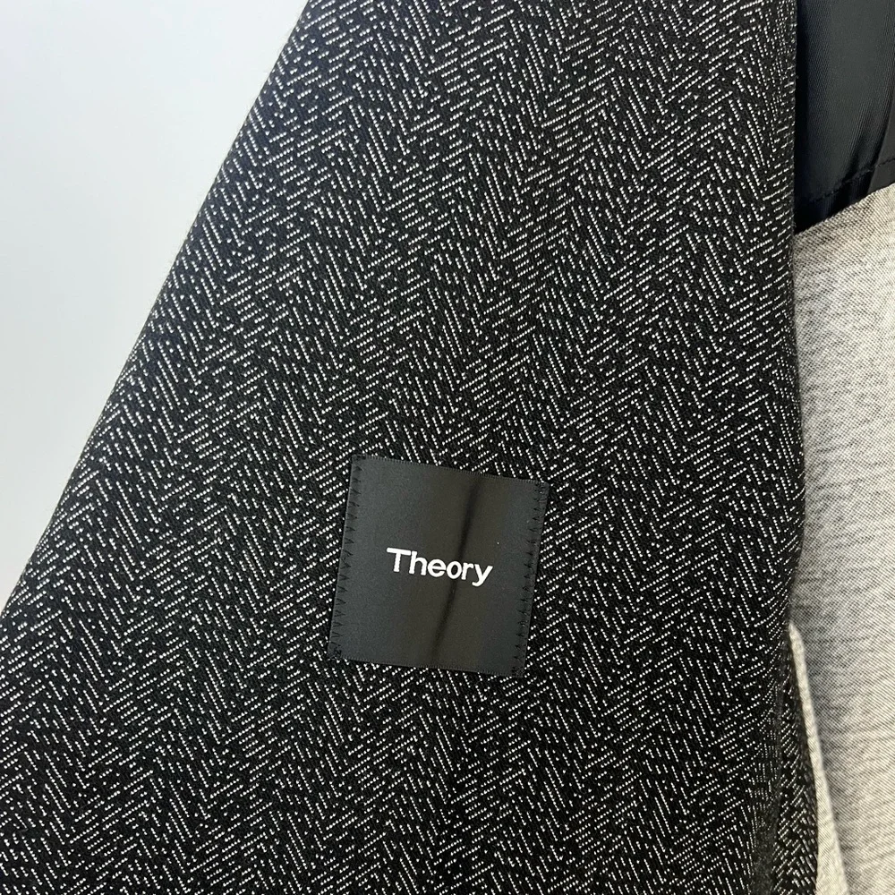 Theory‎ Clinton Herringbone Ponte Blazer Men’s Size 44